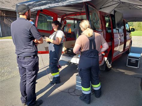 Drohnenübung und einsatz Freiwillige Feuerwehr Stiwoll