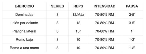 Rutina Weider 【ejemplos De 3 Y 5 Días Semanales】
