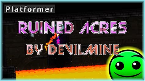 Ruined Acres By Devilmine All Coins Geometry Dash YouTube