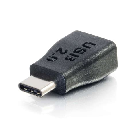 Usb 20 Usb C® To Usb Micro B Adapter Converter Mf Black Adapters And Couplers Audio Video