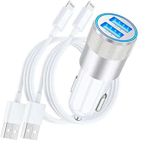 Amazon Apple MFi Certified IPhone Fast Car Charger BARMASO 4 8A