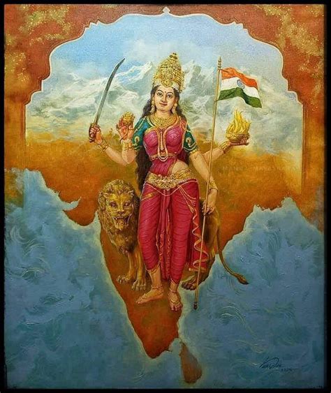 Bharat Mata The Mother India Artofit