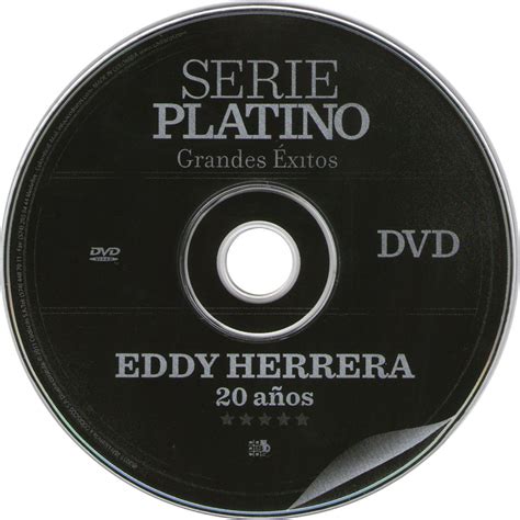 Carátula Dvd de Eddy Herrera Serie Platino 20 Años Grandes Exitos