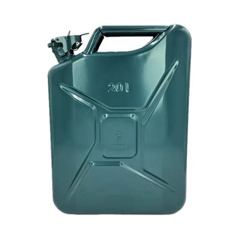 5 Gallon 20 Liter Army Green Metal Gelg Jerry Can