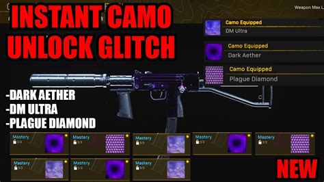 New Instant Dmu Da Unlock Glitch Cold War Camo Glitch Cold War Dm