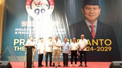 Persaudaraan 98 Dan Masyarakat 08 Yakin Prabowo Gibran Menang Di Jatim