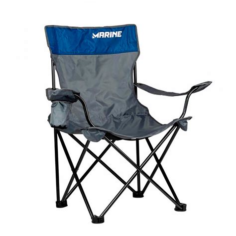 Cadeira Dobr Vel Marine Camping Porta Copo Kg Cm M Cdcg Brk Agro