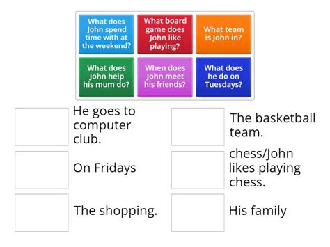 Spotlight 6 test boolket 6A - Match up