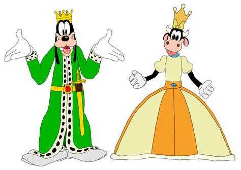 King Goofy and Queen Clarabelle - MMCH by KingLeonLionheart on DeviantArt