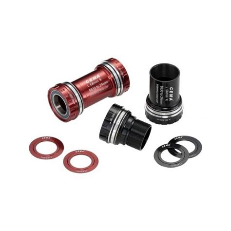 Buy Cema Interlock Ceramic Bb Adapter Shimano Red At Hbs