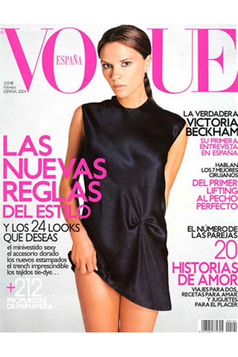 A Brit Greek Victoria Beckham Vogue Covers Past And Present