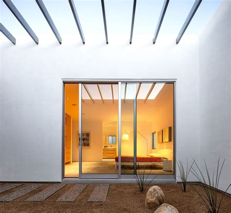 Sliding Doors In Houses With Interior Courtyards Archdaily