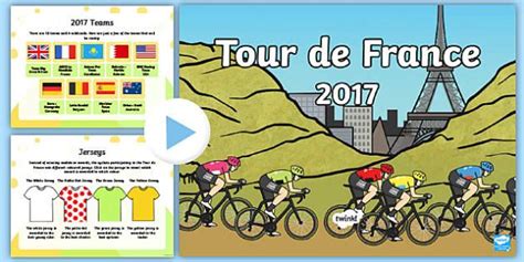 Ks1 Tour De France Informative Powerpoint Tour De France France