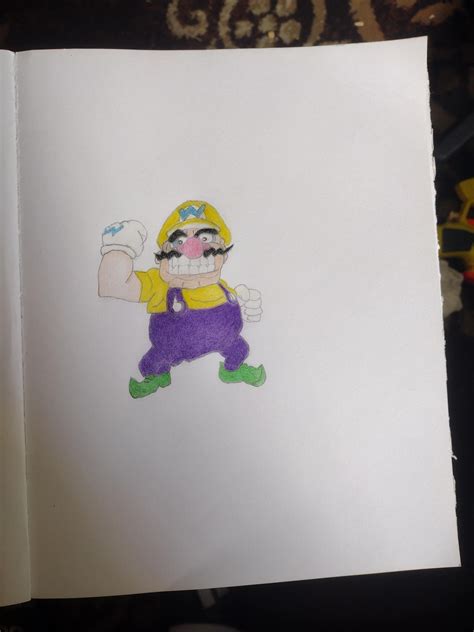 Wario fan art I did : r/SuperMario