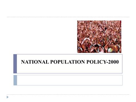 National Population Policy Ppt Ppt