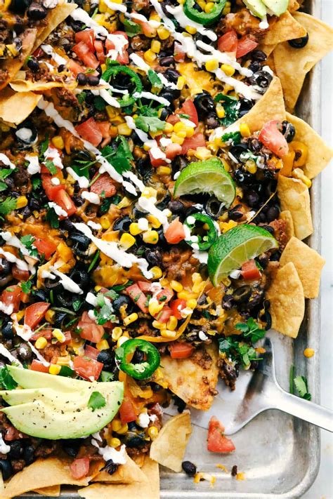 Oven Baked Sheet Pan Nachos Recipe Nubeed