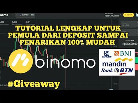 Cara Deposit Binomo 100 MUDAH TRADING BINOMO YouTube