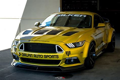 The Best Widebody Ford Mustang 5 0 By Galpin Auto Sports