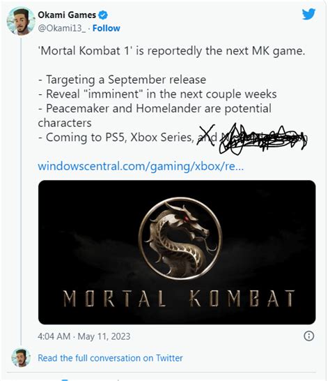 Mortal Kombat Will Reboot Series With Mortal Kombat 1 Ign Boards