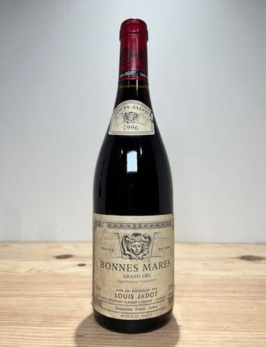 Louis Jadot Bonnes Mares Grand Cru 1996 Sphère wine