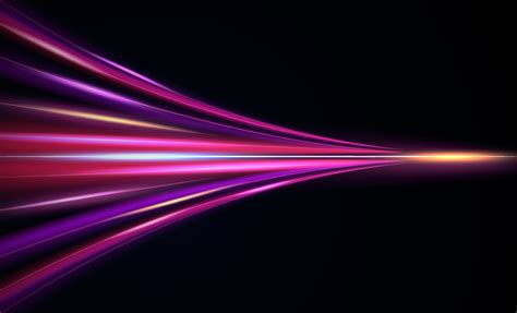 Modern Abstract High Speed Light Effect Technology Futuristic Dynamic