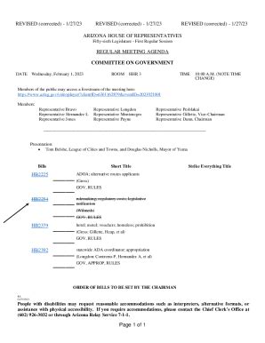 Fillable Online 1 27 23 REVISED Corrected Fax Email Print PdfFiller