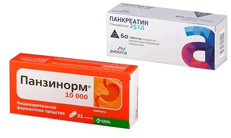 ПАНКРЕАТИН ИЛИ ПАНЗИНОРМ: что лучше и в чем разница (отличия составов ...