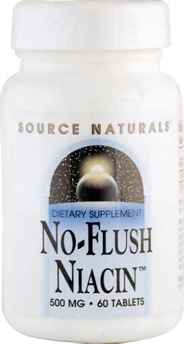 Source Naturals No Flush Niacin™ 500 Mg 60 Tablets Vitacost