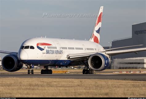 G ZBJE British Airways Boeing 787 8 Dreamliner Photo By X PAN ID