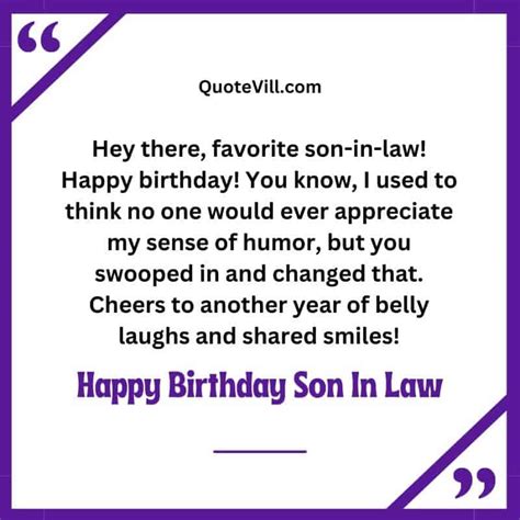 57 Birthday Wishes For Son In Law To Make Him Feel Special