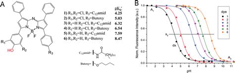 A Chemical Structures Of NIR Emitting Aza BODIPY Dyes The