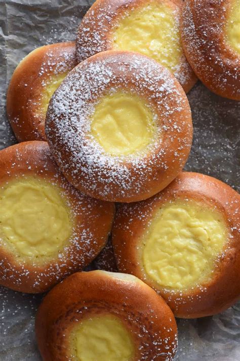 Easy Custard Buns Bliss Of Baking Recipe Custard Buns Easy