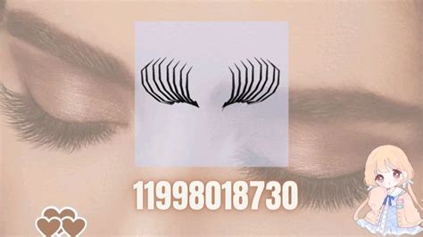 Cute Eye Lashes Codes For Bloxburg Berry Avenue