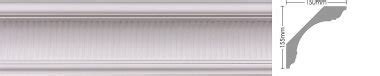 Pc Large Fluted Cornices Centre