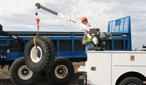 Service Trucks International And Tiger Cranes