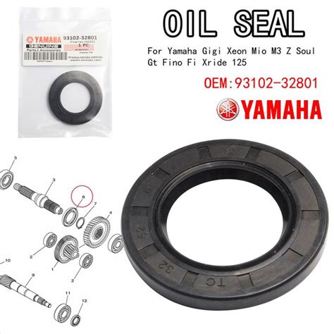 Xupaishine Axle Drive Oil Seal Yamaha Mio I Mio Souli Mxi