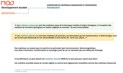 Construire en matériaux biosourcés géosourcés Arts Architecture