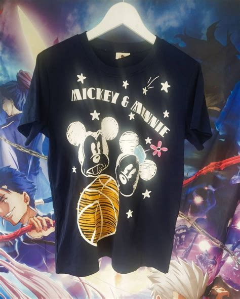 Mickey Mouse Kaos Kartun Karakter Tee Tshirt Baju Merch Lucu Cewek