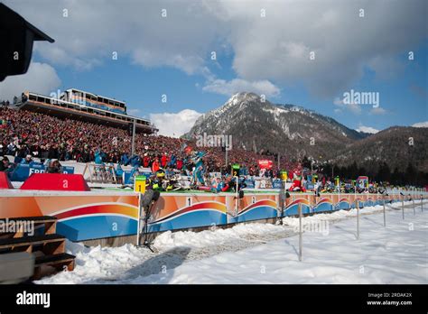 Bersicht Chiemgau Arena Trib Ne Und Schie Stand Biathlon X Km