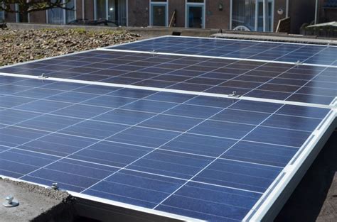 Zonnepanelen Plat Op Plat Dak Energiepionier