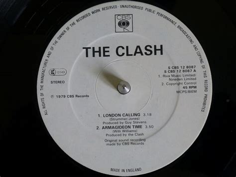 The Clash London Calling Armagideon Time 1979 Flickr Intercambio