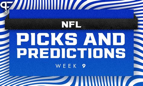 Nfl Week 9 Picks Predictions Against The Spread Backup Quarterbacks