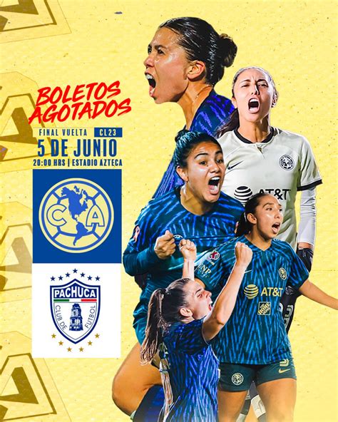 America Vs Pachuca Final Liga Mx Femenil 2023 ¿a Qué Hora Y Donde Ver En Vivo América Vs