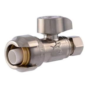 SharkBite Max 1 2 In Push To Connect X 1 2 In MIP Chrome Plated Brass