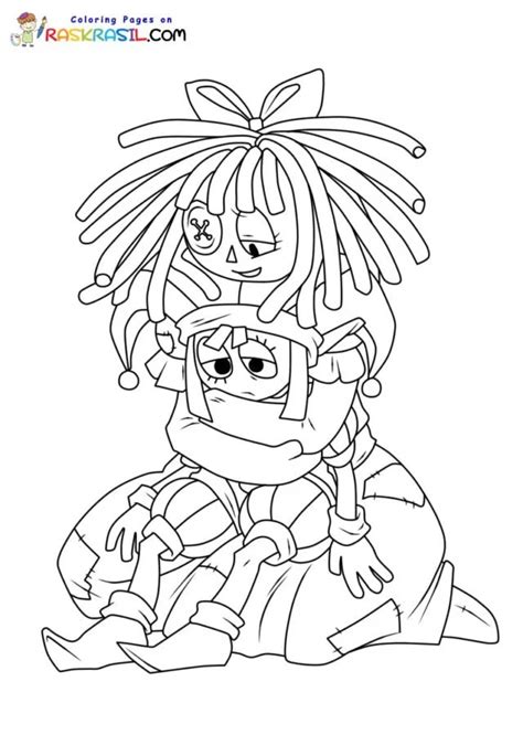 The Amazing Digital Circus Coloring Pages 16 Printable For Free Download