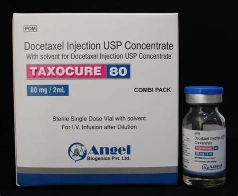 Taxocure Docetaxel Injection Concentrate Usp Mg Mg Mg Angel