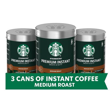Brandclub - Starbucks Premium Instant Coffee, Medium Roast, 100%