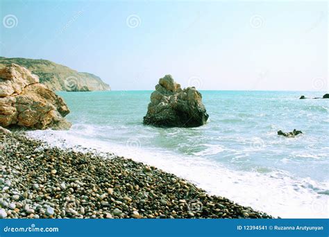 Aphrodite's Legendary Birthplace In Cyprus. Stock Image - Image: 12394541