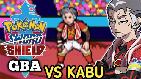 Pokémon Sword And Shield Gba Gym Leader Kabu Battle Hd 720p Youtube