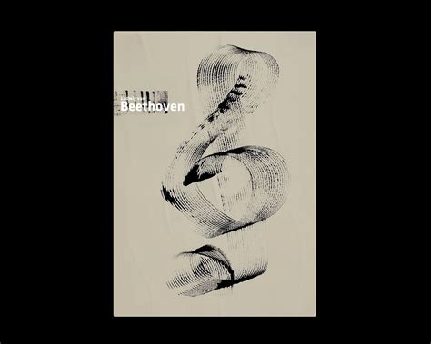 BEETHOVEN / Poster series on Behance